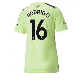 Damen Fußballbekleidung Manchester City Rodri Hernandez #16 3rd Trikot 2022-23 Kurzarm